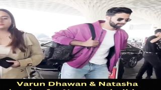 Varun Dhawan & Natasha leaving for New year holiday #varundhawan #shorts #short #trending #viral #bollywood #shortvideo