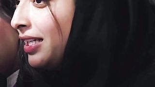 Mazaaq raat show a girl poetry for imran asharaf