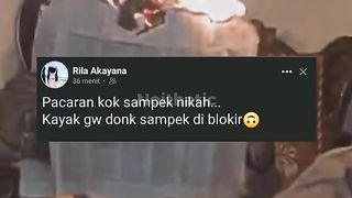 Kayak beliau dong, sampe gumoh
