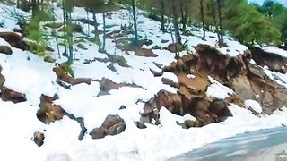 Galiyat Snowfall View Beautiful