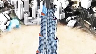 बुर्ज खलीफा की आत्मा_ _ Burj khalifa hexagonal core _.
