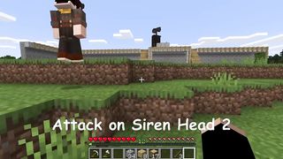 Return of Cartoon Cat and Siren Head in Minecraft