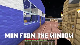 found THE MAN FROM THE WINDOW at 3 AM in Minecraft - Gameplay - Coffin Meme