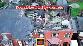 Storm Gerrit: Roofs blown off as tornado hits Greater Manchester