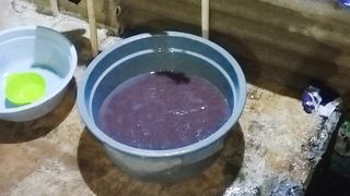 Rela menempuh jarak jauh demi dapat CACING SUTERA agar larva lele sehat dan tumbuh cepat