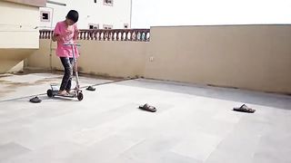 Challenge with Scooty