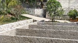 Proses pembuatan kolam TANAH semi BETON❗Design layout kolam kalian serapih mungkin senyaman mungkin