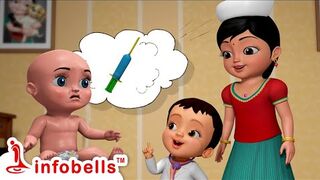 डॉली रो रही है-डॉक्टर -Playing with Toys _ Hindi Cartoons & Pretend Play _ Infobells