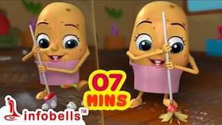 सफ़ाई करो सफ़ाई करो - Clean up Song _ Hindi Rhymes for Children _ Infobells