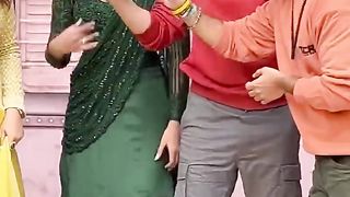Nuper Sanon Dance _ Tiger Nageswara Rao Trailer Launch _ #NuperSanon #TigerNageswaraRao.