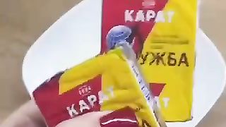 Салат с печенью трески