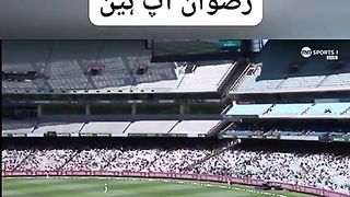Muhammad Rizwan start with boundary