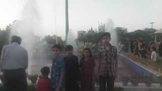 We are enjoying in the hill Park