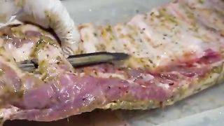 15 type BBQ Unlimited Refills?! Traditional Brazilian BBQ Buffet / Churrasco -