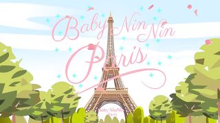 Baby Nin Nin Paris┃#babyninnin┃Animation┃Eiffel Tower┃Arc de Triomphe┃Louvre Museum┃#rabbitwarren
