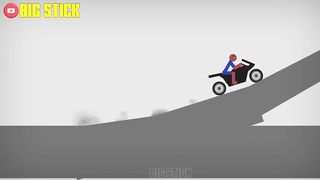 20 Min Best Falls | Stickman Dismounting Funny Moments | Big Stick #7