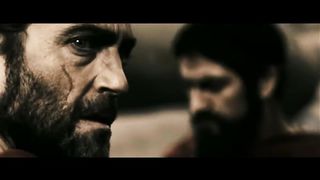 Clip from the Movie 300 - Battle of Thermopylae Scene