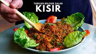 How Authentic Kisir is made, a classic Turkish Bulgur Salad