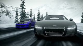 Audi R8 V10 Ice Road Race - Need For Speed The Run