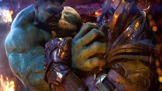 Movie Clip  4K [ Hulk vs Thanos]