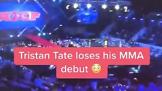 Tristan Tate Loses His MMA Debut UFC - MMA