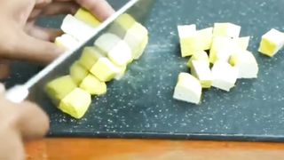 Tumis bakso jamur tiram