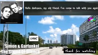BRT - Simon & Garfunkel - The Sound Of Silence (Lyrics)