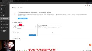How To Order Payoneer Card? Re-Order Payoneer Card? Activate Payoneer Card? Full Video #education