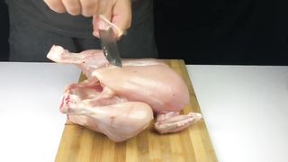 Ayam Kukus jadinya Seperti Ayam Panggang