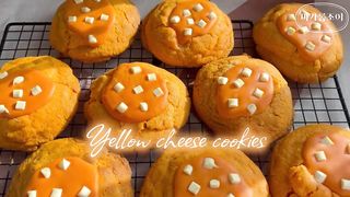 Yellow cheese cookies recipe