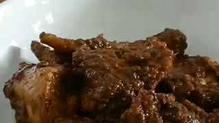 Rendang ayam Abisin nasi