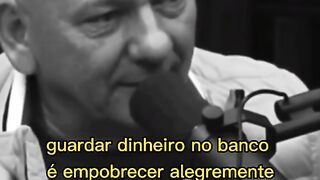 Guardar dinheiro no banco é empobrecer
