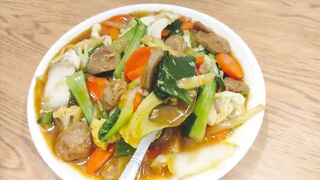 one of indonesian food, it's call "Capcay"