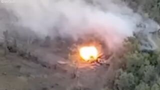 Ukrainian aerial reconnaissance unit destroys '100s of Russian vehicles and tanks'