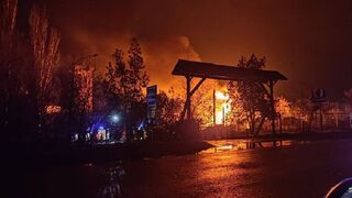 Ukrainian HIMARS strikes on a Wagner base in Kadiivka and a Russian barracks in Melitopol