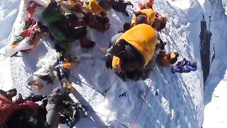 360 view from Everest???? | Top of the Earth ????️#shorts #nepal #travel #shortstravel #everest #8848