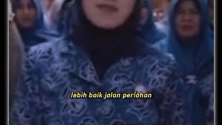 Lebih baik jalan perlahan