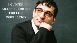 6 quotes  Arash Ferdowsi for life inspiration , English + German translation