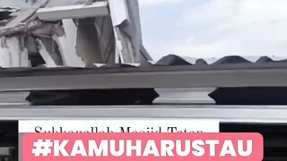 Masjid Tetap Kokoh Tanpa Kerusakan Usai Gempa