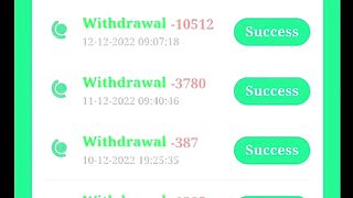 Earning app withdrawal super..