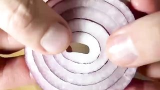 Закуска с селедочкой и луком