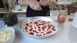 LIQUID PIZZA in 5 MINUTES very easy, just a spoon!