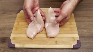 Chicken breast melts in your mouth! Juicy, tender and very tasty! Ready in minutes!