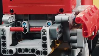 Wheels Car Shooter - Lego Technic #shorts #lego #hotwheels.