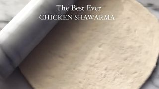 The chicken shawarma is a combination of flavorful grilled chicken, colorful veggies & delicious tangy sa...ad