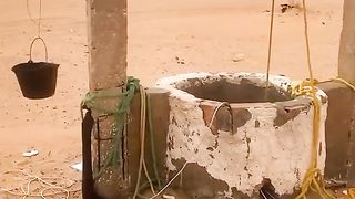 Old way to collect water