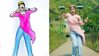26 sec ki dance _ 7 din ki mehanat ???????????? #gulabisharara #shorts #viral #trending #flipbook.