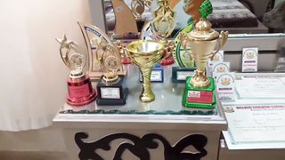 Are trophy Shields and prizes