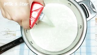 1.5 KG OF CHEESE MADE WITH ONLY 1 LITER OF MILK