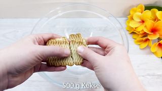 New dessert in 5 minutes! I cook this dessert almost every day! No baking, no oven